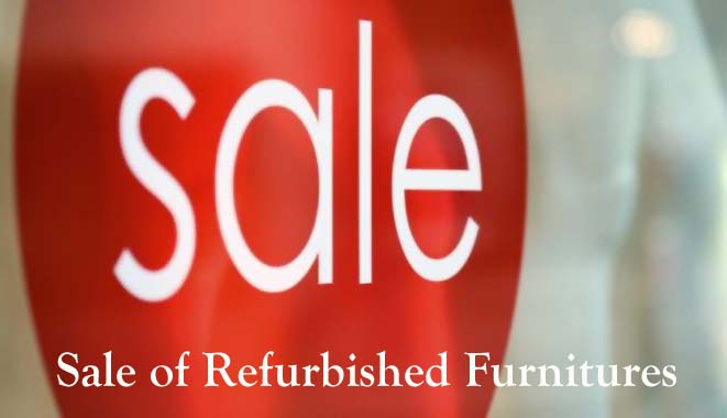 Sale of Refurbished Furnitures